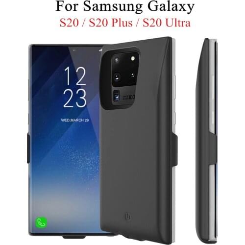 ZKFYS Powerbank Case For Samsung Galaxy S20 Ultra 5G Battery Charger Cases 7000mAh Power Bank Charging Case For Samsung S20 Plus