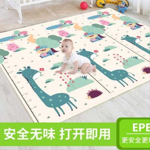 Childrens picnic cloth baby crawling mat waterproof and erasable foam mat outdoor breathable crawling mat