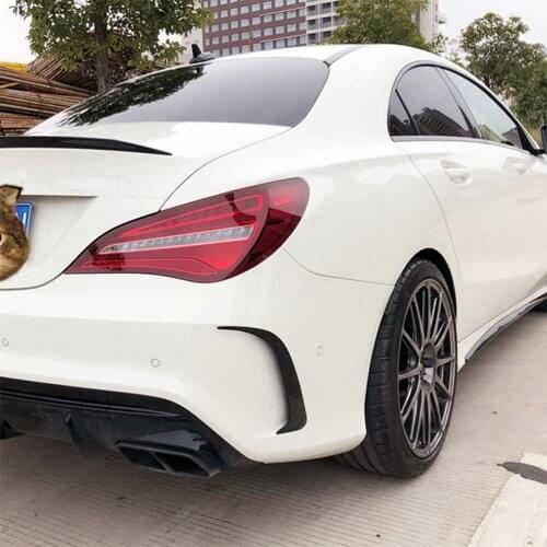 For Mercedes Benz CLA Class W117 C117 CLA 45 Sport Seden Fender Bumper Air Vent Stickers Trim Cover Accessories Car Styling
