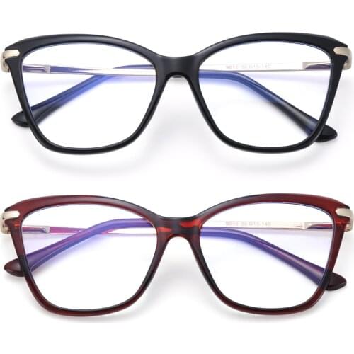 Flexible Ultralight Blue Light Blocking Glasses Radiation Protection Computer Goggles Flat Mirror Eyewear
