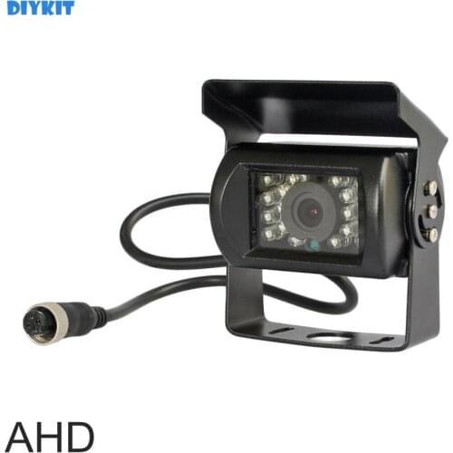 DIYKIT AHD 4PIN 12V DC Camera Waterproof Van Bus Lorry Car Rear View Reversing Parking Camera IR Night Vision
