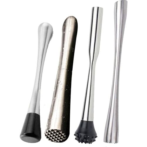Cocktail Muddler with Hedgehog head Stainless Steel Bar Mixer Mojito Cocktail DIY Drink Bar Kitchen Tools Bar Accessories