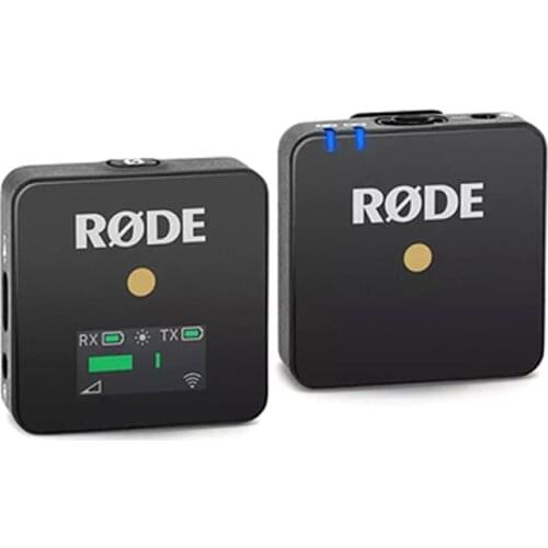 Rode Wireless GO Compact Digital Wireless Microphone System 2.4GHz with Built-in condenser microphone for Recording Vlog