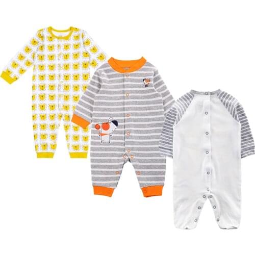 Babys bodysuit spring and summer newborn long sleeve Romper BABY BODYSUIT new creeper