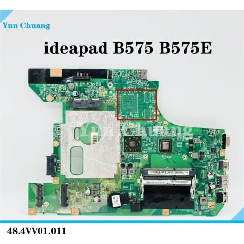 B575 48.4VV01.011 Mainboard For Lenovo ideapad B575 B575E laptop motherboard DDR3 with Processor onboard LB575B