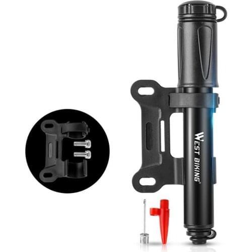 Portable MTB Bike Pump 100Psi Mini Cycling Tire Inflator Hand Accessories Air Bike Bicycle Mountain Road Pump