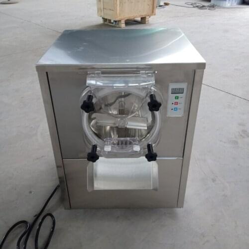 Desktop Hard Ice Cream Machine Stainless Steel Frozen Ice Cream Makers Snowball Machine