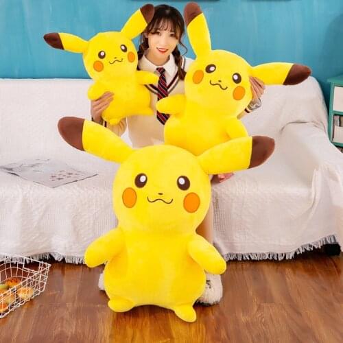 New Pokemon Pikachu Plush Child Christmas Gift Boys Girls Plush Toy Movie Pikachu Anime Dolls Kids Cute Pokemon Birthday Gift