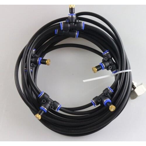 UK Garden Sprayer Portable Spray Fan Ring Atomization Cooling Irrigation System Outdoor Gardening Plants Watering Garden Tools