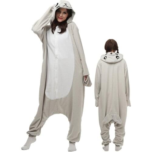 Adult Pajamas Seal Onesie for Women Men Pyjamas Animal Cosplay Costume Sleepwear Kigurumi Anime Disfraz Halloween Onesieshow