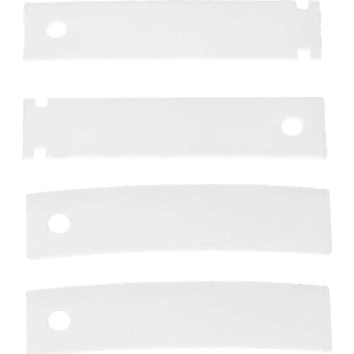 4Pcs Dryer Drum Bearing Slide WE1M333 Dryer Front Drum Slide WE1M1067 for GE Hotpoint WE01M0333 WE1M504 PS6447706