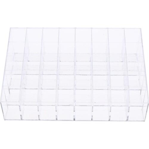 Mag 40 Slots Lipstick Holder Display Cosmetic Organizer Makeup Stand