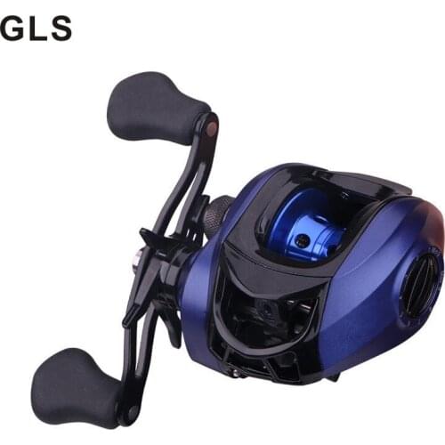 GLS brand 18-axis water drop wheel metal wire cup raft fishing wheel cast anti-explosive line freshwater and saltwater fish reel