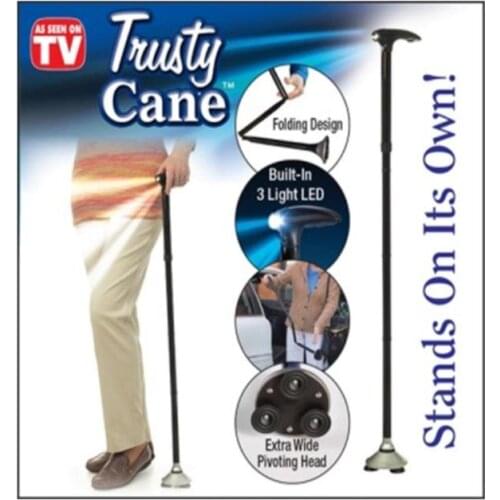 Foldable Illuminated Baston