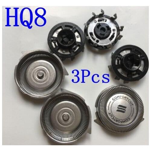 3Pcs HQ8 razor blade replace Head for PHILIPS Shaver HQ7325XL HQ7315XL HQ7310XL HQ7260XL HQ7250XL HQ7240XL HQ7183XL HQ7110XL