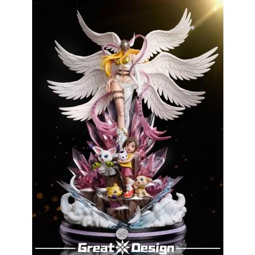 Spot GOD Gril With Light Limited Statue GK Model Figure IN Stock Size:44*34*26CM