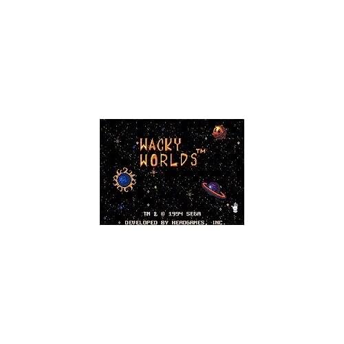 Wacky Worlds 16 bit MD Game Card For Sega Mega Drive For SEGA Genesis