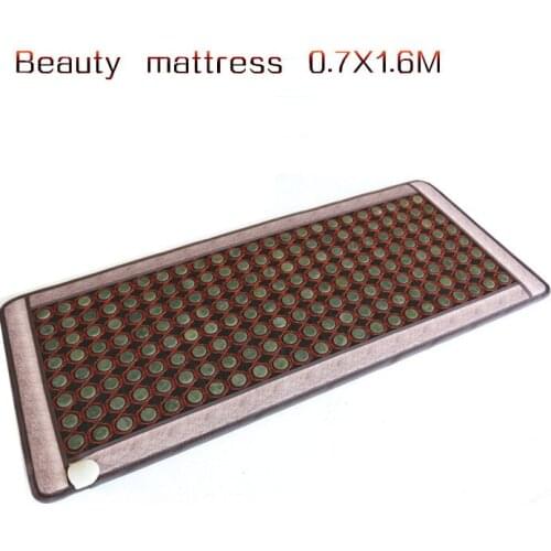 Tourmaline jade mattress thermal mattress Jade korea jade heated sleeping mattress with free gift sleep eye cover 0.7X1.6M