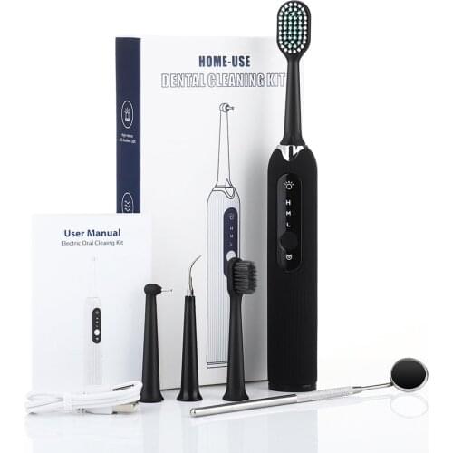 High-frequency Vibration Dental Care Tool Household Electric Toothbrush Adjustable Modes Dental Scaler Tooth Cleaning Care Tool