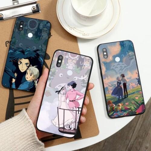 Anime Howls Howls Moving Castle high quality Phone Case coque For Xiaomi Redmi note 7 8 9 t k30 max3 9 s 10 pro lite