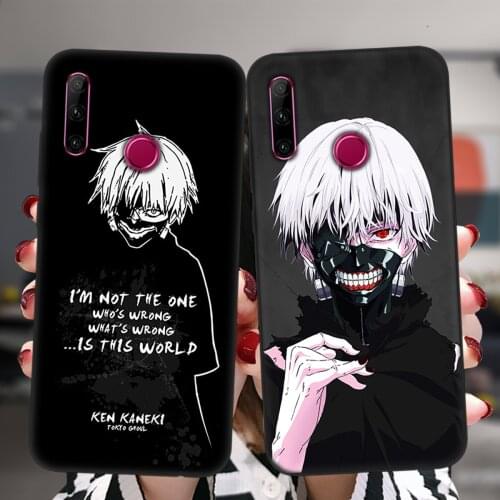 For Honor 50 Pro SE 30 9 10 20 10X Lite Pro 10i 20i 30i 8X 9X Protective Case Japan Anime Tokyo Ghoul Kaneki Ken Silicone Cover