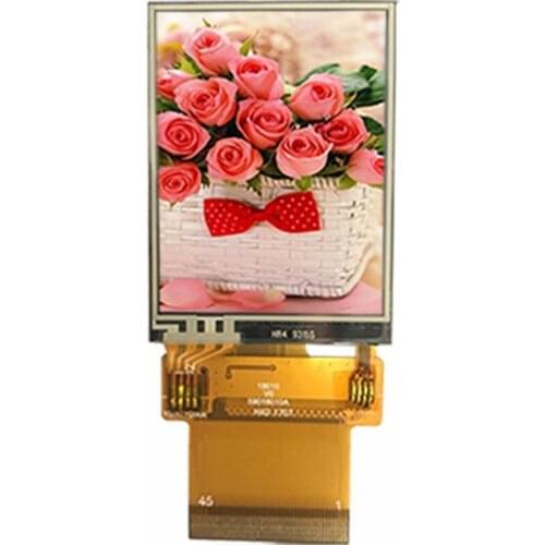 1.77 inch 240*320 QVGA, ST7789V, MCU/SPI/RGB interface TFT LCD with resistive touch panel