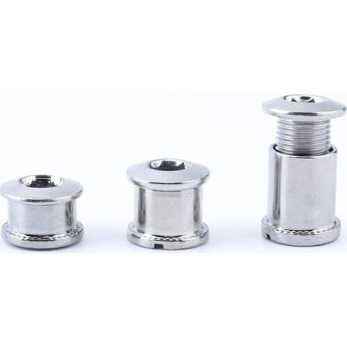 1Set Bicycle Nail Plate Dental Plate Screws MTB Dead Coaster Road Bike Folding Bicycle Modified Single-Disc Disc Screw Steel