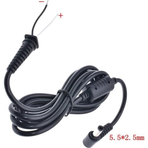1PC 5.5*2.5mm 5.5x2.5mm DC Power Charger Plug Cable Connector for Acer for Asus for Toshiba for Lenovo Laptop adapter