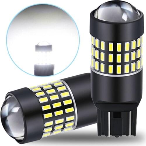 2x T20 LED Light Bulb 7443 W21/8W W21W WY21W LED Car Turn Signal Brake Light Reversing light 78SMD White 6000K Auto Lamp 12V