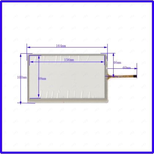 ZhiYuSun XWT2553 164*100mm 7Iinch 4 wire TOUCH SCREEN touch panel this is compatible 164*100 XWT 2553