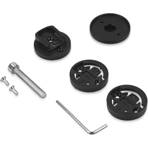 4pcs Bicycle Code Base Brackets with Screws Mountain Bike Code Table Speedometer Base Holder For Garmin Bryton Cateye