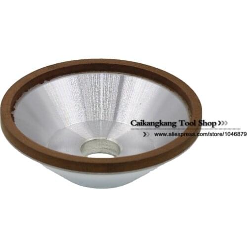 75% BW 100*20*35*5*3 Diamond Grinding Wheel Cup grinding Bowl-shaped for Tungsten Steel Milling Cutter Tool Sharpener Grinder