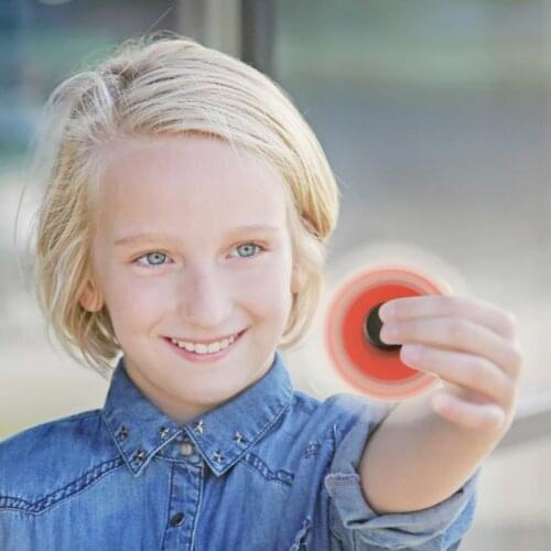 Running Spinning Animation Fingertip Spinning Top Cartoon Animation Running Dynamic Hand Crank Children Adult Decompression Toy