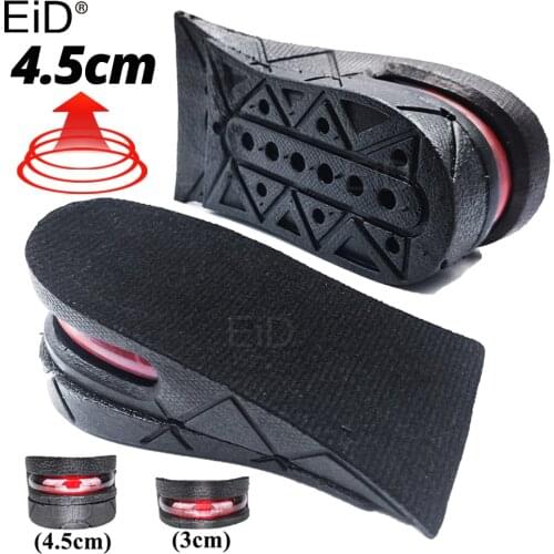 EiD Invisible Inner Height Insoles Lifting Increase Cushion Height Lift Shoe Heel Insert Taller Support Quality Foot Pads Unisex
