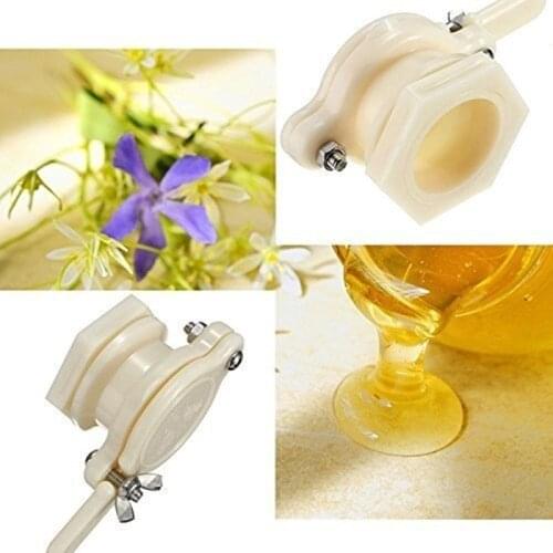 Hot Durable Nylon Bee Honey Tap Gate Valve Beekeeping Extractor Bottling Honey Gate Honey Extractor Beekeeping Equipment Tool