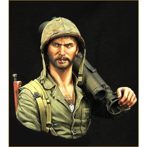 New Unassembled 1/10 ancient and PACIFIC man Bust Resin figure Unpainted model kit