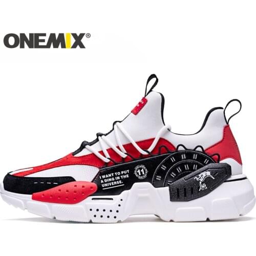ONEMIX High Top Running Shoes for Women Platform Black Light Flats Fashion Outdoor Sneakers Men Hip Hop Shoes Sport Sneaker
