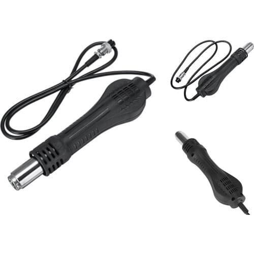 Portable Soldering Station Hot Air Blower Heat Tool Desoldering Handle For 858 858D