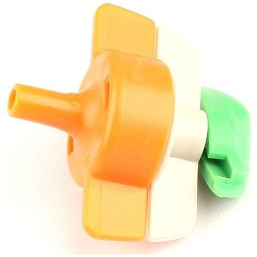 10pcs 360 Degree Hanging Assembly Sprinkler Unobstructed Rotating Micro-Nozzle, Garden Irrigation Fitting Device