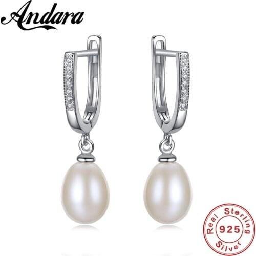 Luxury Unique Elegant Drop Earrings Authentic 925 Sterling Silver Women Fashion Fashion Earrings Silver Jewelry Brincos