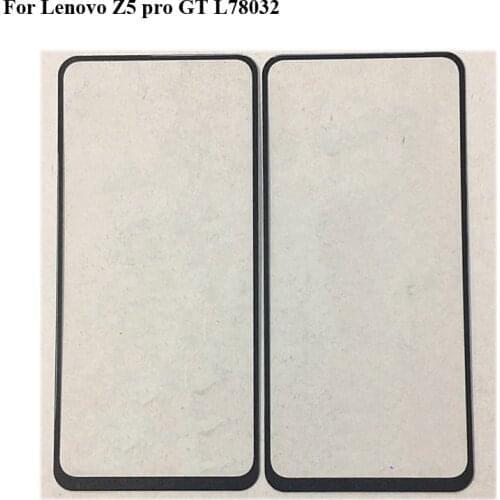 For Lenovo Z5 pro GT Touch Screen Glass Digitizer Panel Front Glass Sensor For Lenovo Z5pro GT L78032 Without Flex
