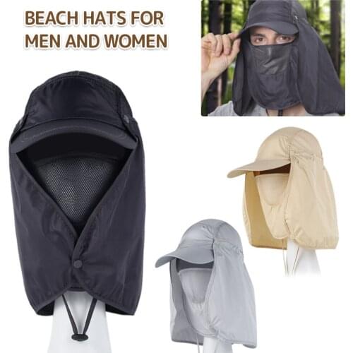 Unisex Visor Hats Fishing Sun Protector Cap Summer Quick-Drying Sunscreen Fisherman Hat For Travel Mountain Hiking Climbing