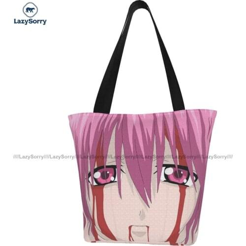 Elfen Lied Shopping Bag School Student Handbag Gift Aesthetic Polyester Bags