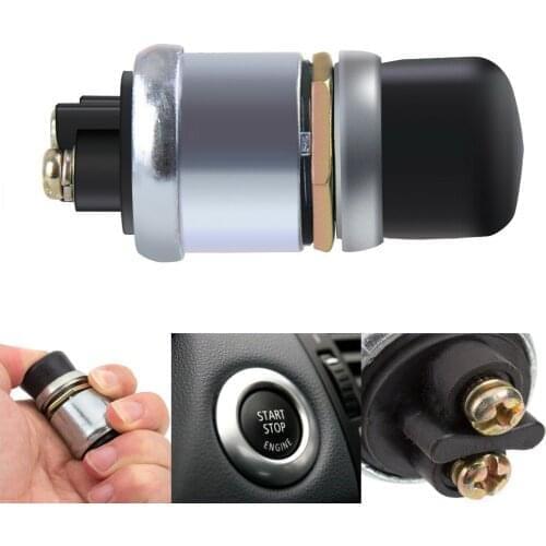 1pcs Waterproof 12V 20A Car Boat Truck Engine Switch Horn Push Button Start Starter Car Accessories Auto Switch