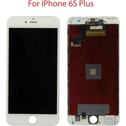 5.5'' A++++ No Dead Pixel For iPhone 6S Plus LCD Display with Touch Screen Digitizer Assembly Black&White Free shipping