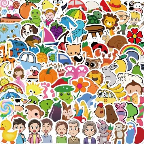 10/90PCS Stickers For Kids Teacher Baby training Stickers Star Dinosaur Design For School Game Baby Training Sticker