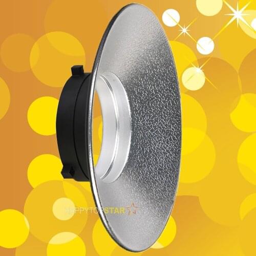 120 Wide angle Reflector Dish for Bowens Type Mount for Studio Flash Strobe