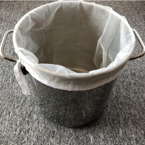 2pcs/lot Beer Brew Bag Home Brew Filter Bag For HomeBrewing With String Malt Mash Bag Many Size