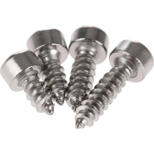 50Pcs 304 Stainless Steel Allen Hex Drive Grade Tapping Screws Socket Cap Head Self-tapping Screws Fastener M2M3