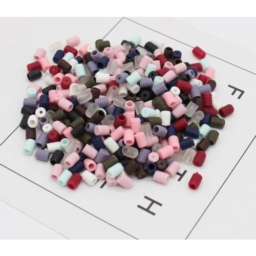50pcs Rope Cord Lock Stopper Cord Non Slip Stopper Colorful Lanyard Buckle Drawstrings Adjuster Mask Elastic Buckle Accessories